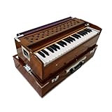 Wooden Foldable Harmonium 3.5 Octave, 440 HZ, Hand Made Export Quality Product, Indian Musical Instruments (Made in INDIA)