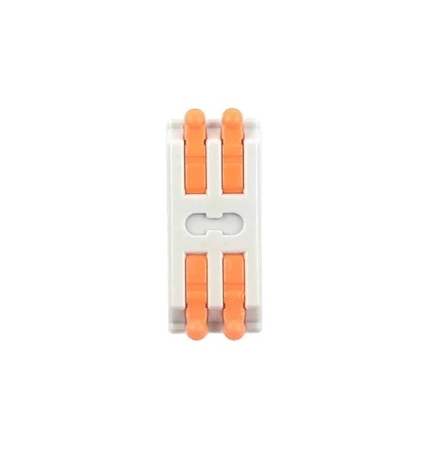 Universal Compact Wiring Splicing Conector Fast Universal Compact Conductor Junction Box Spring Splice Terminal Block Push-in Wire Connector Electrical Cable Splitter(D2-4)