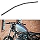 DREAMIZER Motorradlenker 25 mm 1 Lenker Niedrige Biegung Universal für Cafe Race Bobber Motocross Dirt Pit Bike ATV Ebike, Schwarz