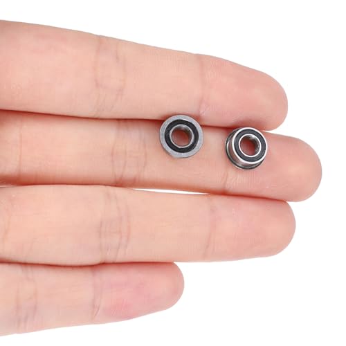 Rodamientos MF85-2RS 5x8x2,5mm de bolas con brida uxcell de acero 5