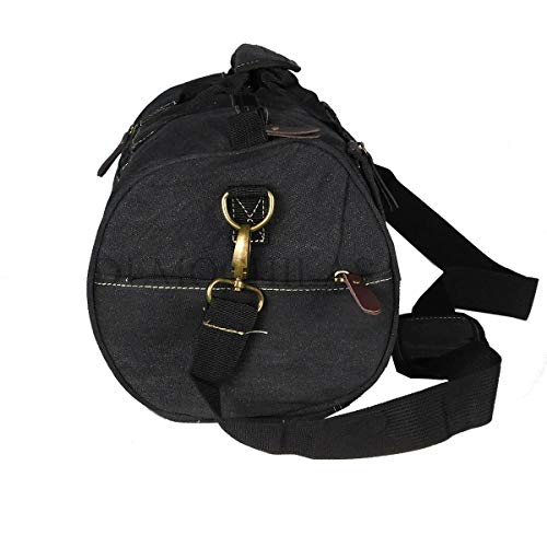 Bolsa De Academia Transversal Em Lona Pequena Original (APreto)