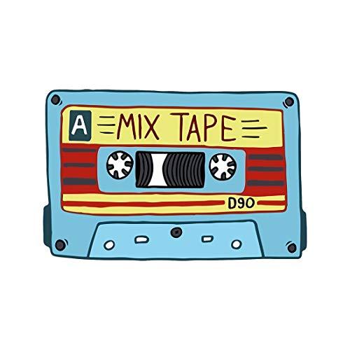 Mix Tape Retro Sticker Decal Notebook Car Laptop 5