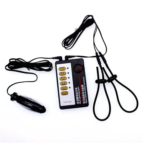 Accessoires sexuels de précision avec plug anal électrique et anneau premium
