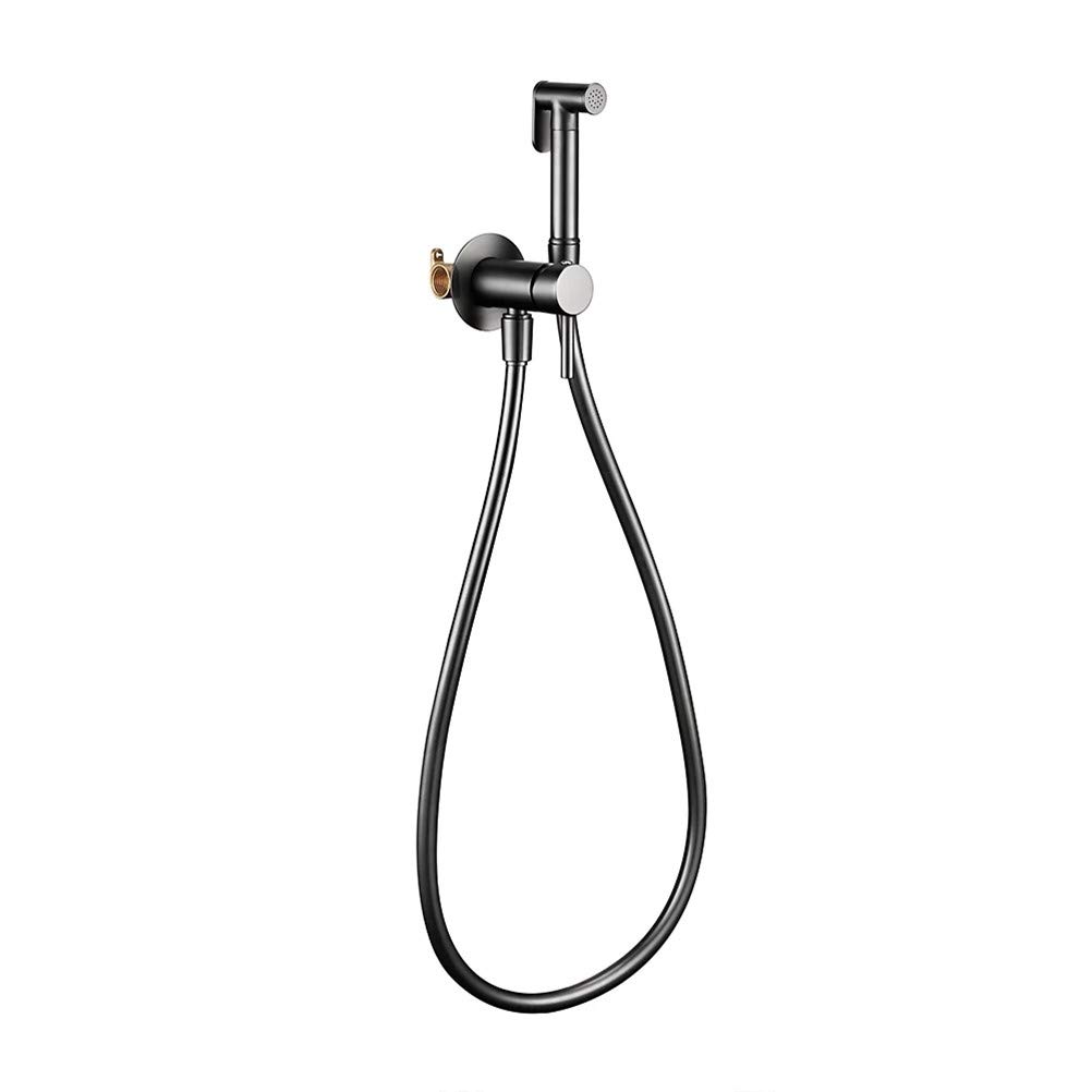 Bidet Sprayer Gabinetto Tenuto in Mano Bidet Con Tubo flessibile e Supporto Montaggio a Parete Tipo misto Caldo e freddo Rubinetto del bagno Per vasca da bagno Per animali domestici/Bagno