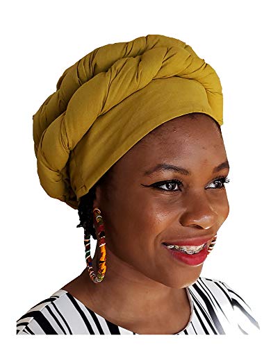 African Modu Hat - Pre-tied Head wrap - Main Image