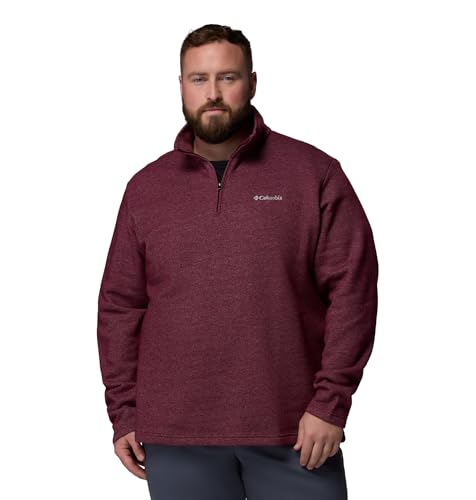 Image of Columbia Men's Big Great Hart Mountain III Big & Tall Half Zip