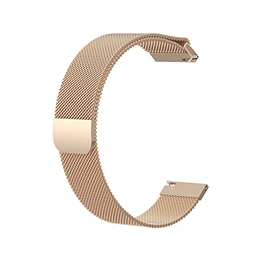 Amazfit スマートウォッチ 20mm用 22mm用 ステンレス メッシュ 替えベルト 腕時計 交換 マグネット式 付け替えベルト バンド 交換ベルト Bip U/Bip U Pro/GTS/GTR 42 47/GTS 2/GTS 2 mini/GTS 2e/Zepp E/GTR 2/2e/Zepp Z アマズフィット