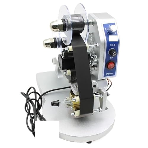 Máquina de prensa de calor, Manual De Estampado En Caliente, Códigos Fecha Caducidad, Impresión Cinta Térmica, Impresora, Codificación Bolsas Plástico para camisetas, tazas