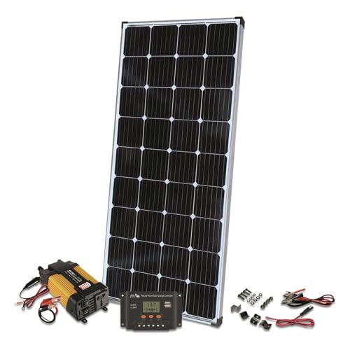 Image of Nature Power 120W Folding Solar Panel Complete Kit