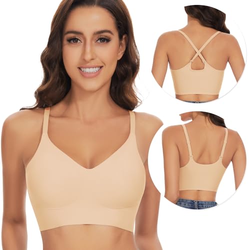 Bralette sans armatures WOWENY avec coussinets amovibles