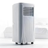 Beachtiful Aire Acondicionado Portatil 12000 BTU, Climatizador 3 en 1 con Frio, Ventilador y Deshumidificador, Silencioso, con Kit de Ventana Incluido, para Hogar y Oficina