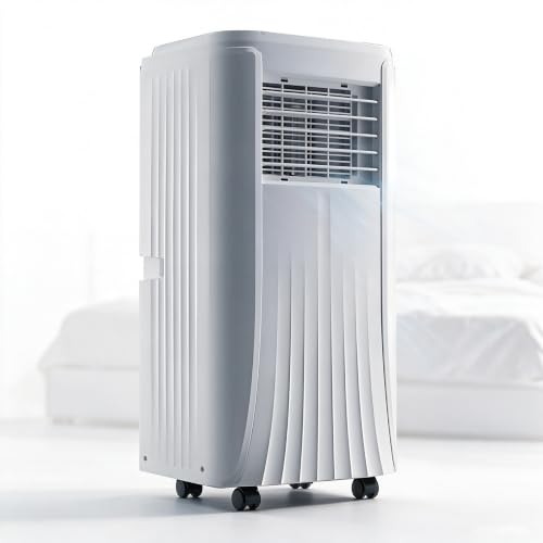Beachtiful Aire Acondicionado Portatil 12000 BTU, Climatizador 3 en 1 con Frio, Ventilador y Deshumidificador, Silencioso, con Kit de Ventana Incluido, para Hogar y Oficina