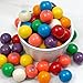 Sarah's Candy Factory 4.5 Lbs in Jar - Assorted 1 Inch Gumballs in Jar - 24 mm