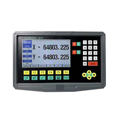 Linear Scale Encoder YU800-2 2 Axis LCD DRO Digital Readout miniatura 1