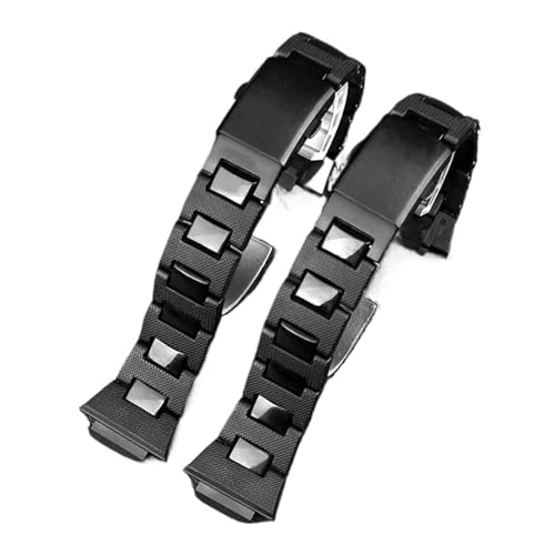 Ceinture de montre compatible Casio DW6900 en plastique composite noir résistant