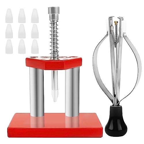 YAKLEE Outil de Réparation de Montre Professionnel - Extracteur et Presse à Aiguille - Kit pour Réparer et Assembler des Montres