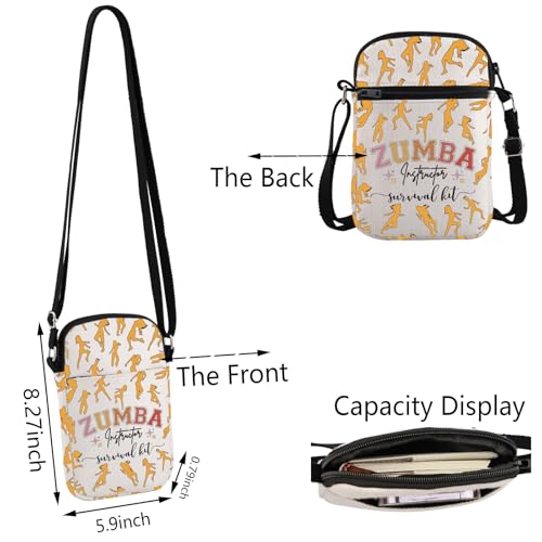 TSOTMO Zumba Coach Trainee Gift Zumba Instructor Survival Kit Zipper Bag Gift For Aerobics Instructor Trainee2