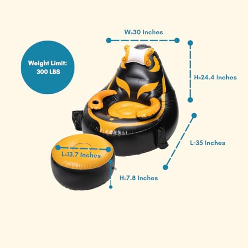 Qadory Inflatable Gaming Chair の商品画像 2