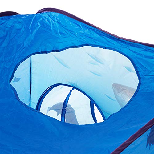 Relaxdays Tenda Giocattolo Pop Up con 2 Tunnel per...