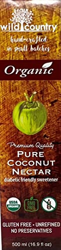 Wild Country Organic Pure Coconut Nectar 16.9 Fl Oz / 500mL Sweetener & Sauce - Thumbnail 5