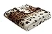 Price comparison product image biederlack Simply Luxury Throw, Synthetic, Leopard Fur Print, Single