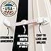 Door Buddy Baby Proof Door Lock with Adjustable Strap. No Need for Baby Gate. Child Proof Room with Litter Box while Cats Enter Easily. Installs in Seconds and is Simple & Convenient to Use. (Caramel)