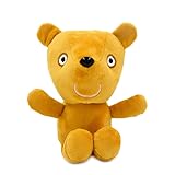 JUEXINGZHE George Dinosaur Plush Stuffed Cartoon Dinosaur Doll Toys, Teddy Bear Plush Toys 12” (Yellow)