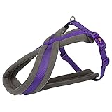 Trixie Comfort New Premium Hundegeschirr, Violett, Größe S-M