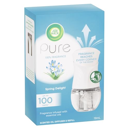 Air Wick Pure Scented Oil Diffuser with Spring Delight Refill 19 ml