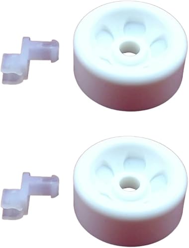 WD12X271 Dishwasher Rack Roller Replaces for GE Hotpoint AP2039084 WD12X440 2493 AH259136 DW113 DW604 EA259136 PS259136 WD12X0271, 2 Pack