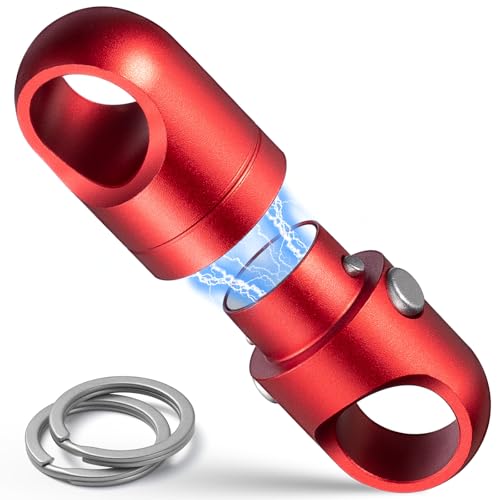 Image of FEGVE Strong Magnet Quick Release Keychain Connector | Anti-fall,Double-Pin Lock Mechanism,360 Rotatable,One-handed Operation