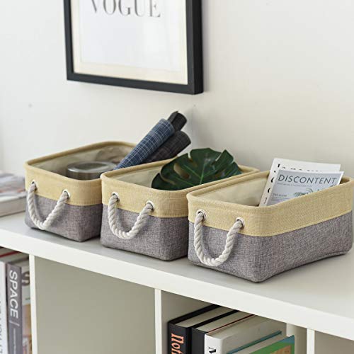image for TheWarmHome Storage Baskets for Organizing - 11.8x7.8x5.2 inch Small 6