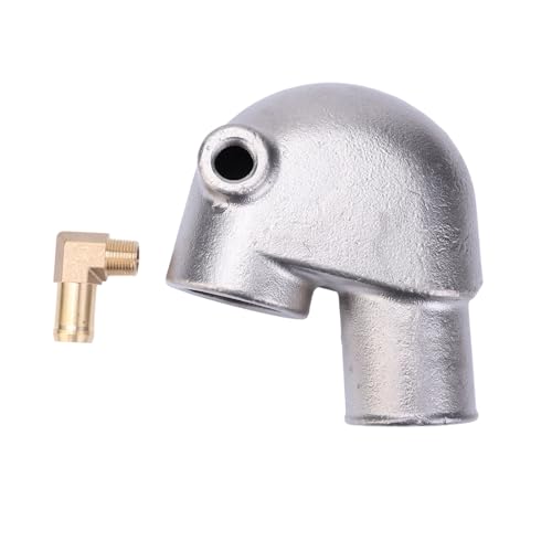 ihreesy 128990-13520 Exhaust Mixing Elbow Compatible with Yanmar Marine 2GM 3GM 3HM 3YM, Stainless Steel Mixing Elbow 104214-13521 104214-13531 124070-13520 127070-13520 128370-13600 104070-13520