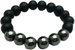 Onyx Hematite stone bracelet