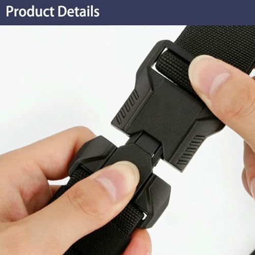 Men'S Canvas Belts Sport Style, Quick Release Plastic Buckle, Casual Training And Jeans Belts4