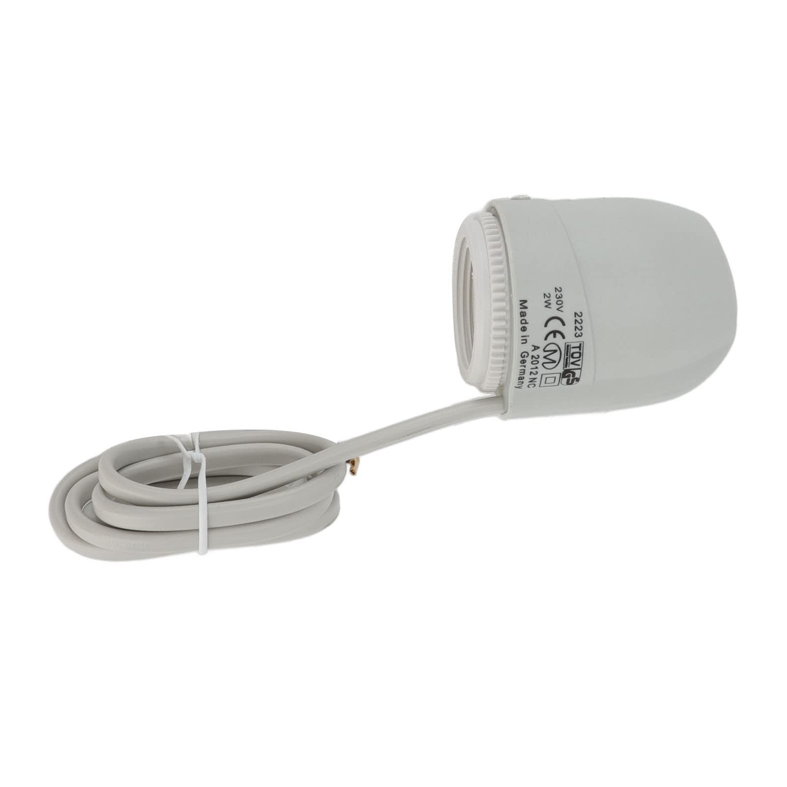 Actionneur Thermique électrique 2 W, Actionneur pour Chauffage par le Sol, Collecteur fermé 230 V, Vanne Thermostatique de Chauffage par le Sol étanche IP54 pour Système de
