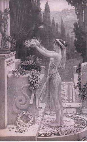 WYKUJMYTO Vintage Lienzo Pintura Vintage Pinturas Póster Arte Pared Su primera oferta de Bibbys Annual por Herbert Gustave Schmalz para Decoraciones del Hogar 60x90cm