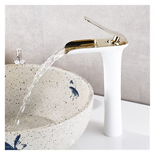 Évier robinet eau froide et chaude au format cascade surélevé - 2