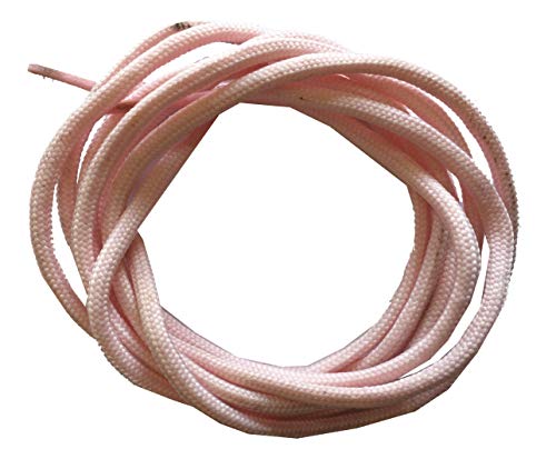 Plantillas Coimbra S.L. Cordón redondo fino para zapatos (50 cm, Rosa)