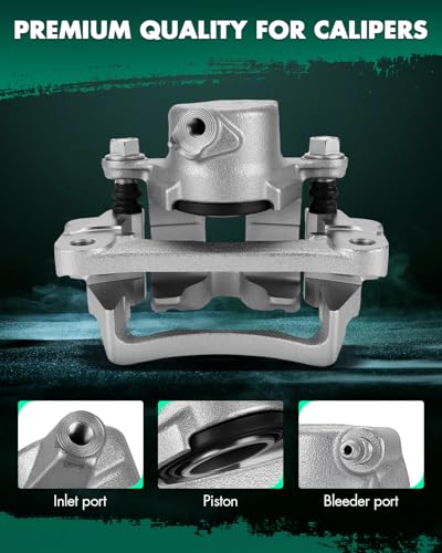 Image of SCITOO Rear Right Brake Caliper With Bracket 19B2726 Compatible For Toyota 4Runner 2003-2009 For Toyota FJ Cruiser 2007-2014