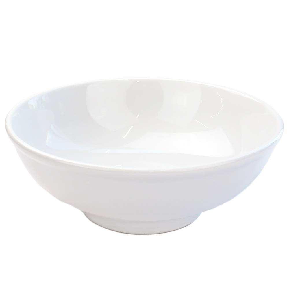 Mino Ware Somen Bowl, 9.8" White Ceramic