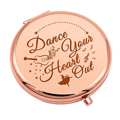 Dance Lover Gift Dancing Gift for Girls Dance Gifts for Women Compact Makeup Mirror for Dancing...