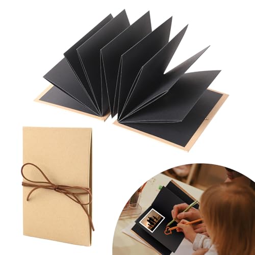 YGCQFH Fotoalbum zum Selbstgestalten, 21x15 cm Klein Fotobuch zum Einkleben...