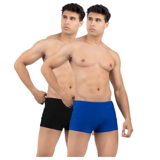 Sunga Boxer Masculina Kit 2 Peças Adulto Modelo Box Poliamida Premium Lisa Com Cadarço e Forro Interno (BR, Alfa, G, Regular, Kit Preto e Royal)
