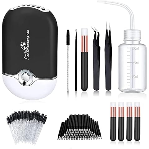 Aussido 159 PCS Eyelash Fan and Tools Set Cover