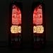 Locvana Rear Brake Lamp Signal Light with Halogen Bulb for Hiace 2008-2013 55W Car Tail Light 12V (Left)