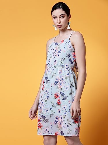 Image of OOMPH! Women's Georgette Shift Mini Dress
