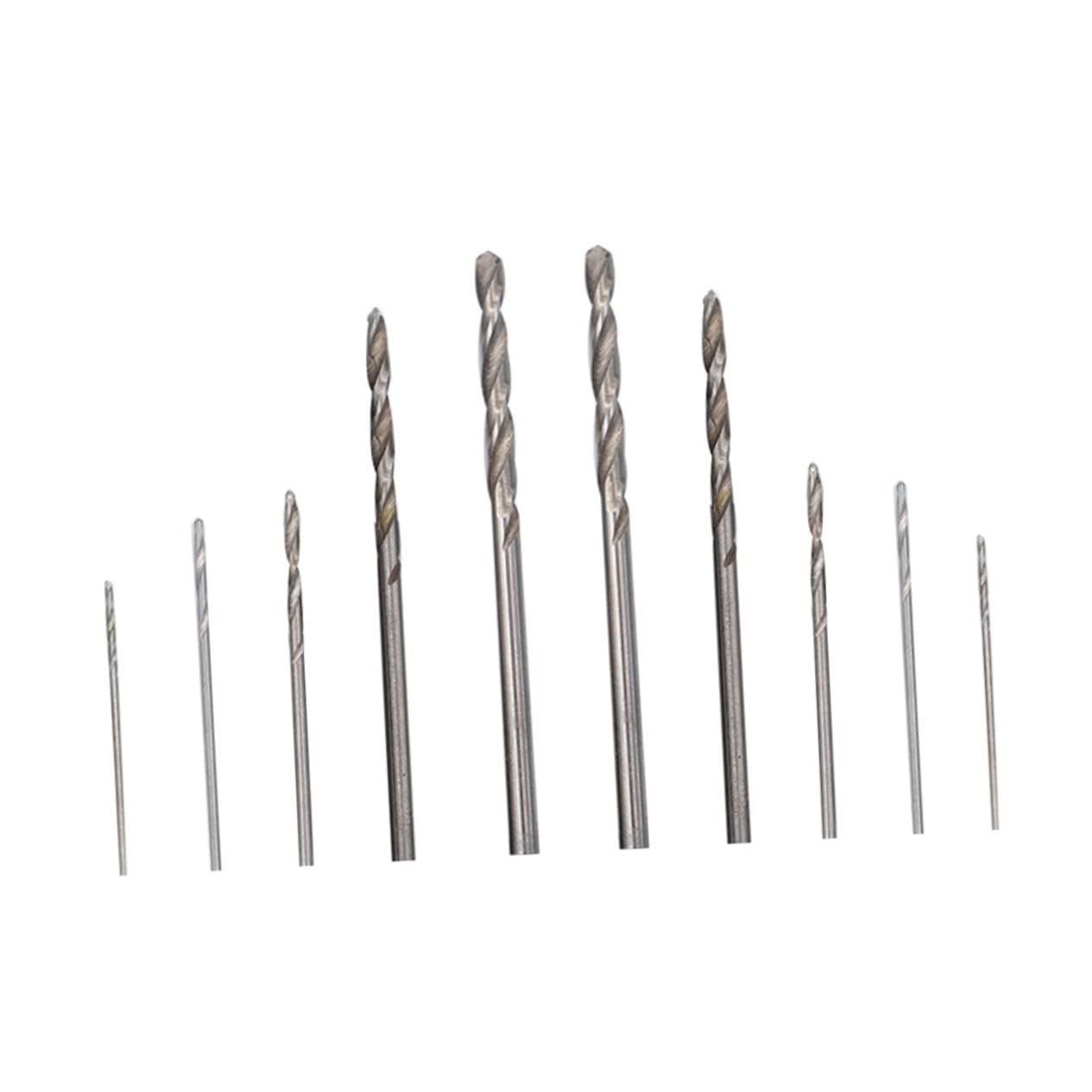Gatuida 150piezas Brocas De Precisión De Rápido Para Madera Plástico y Aluminio Brocas Helicoidales Para y Construcción