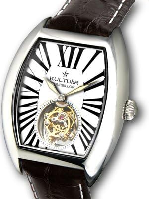 Superstar Tourbillon with Black Numerals on Silvered White Guilloche Dial Limited Edition Watch
