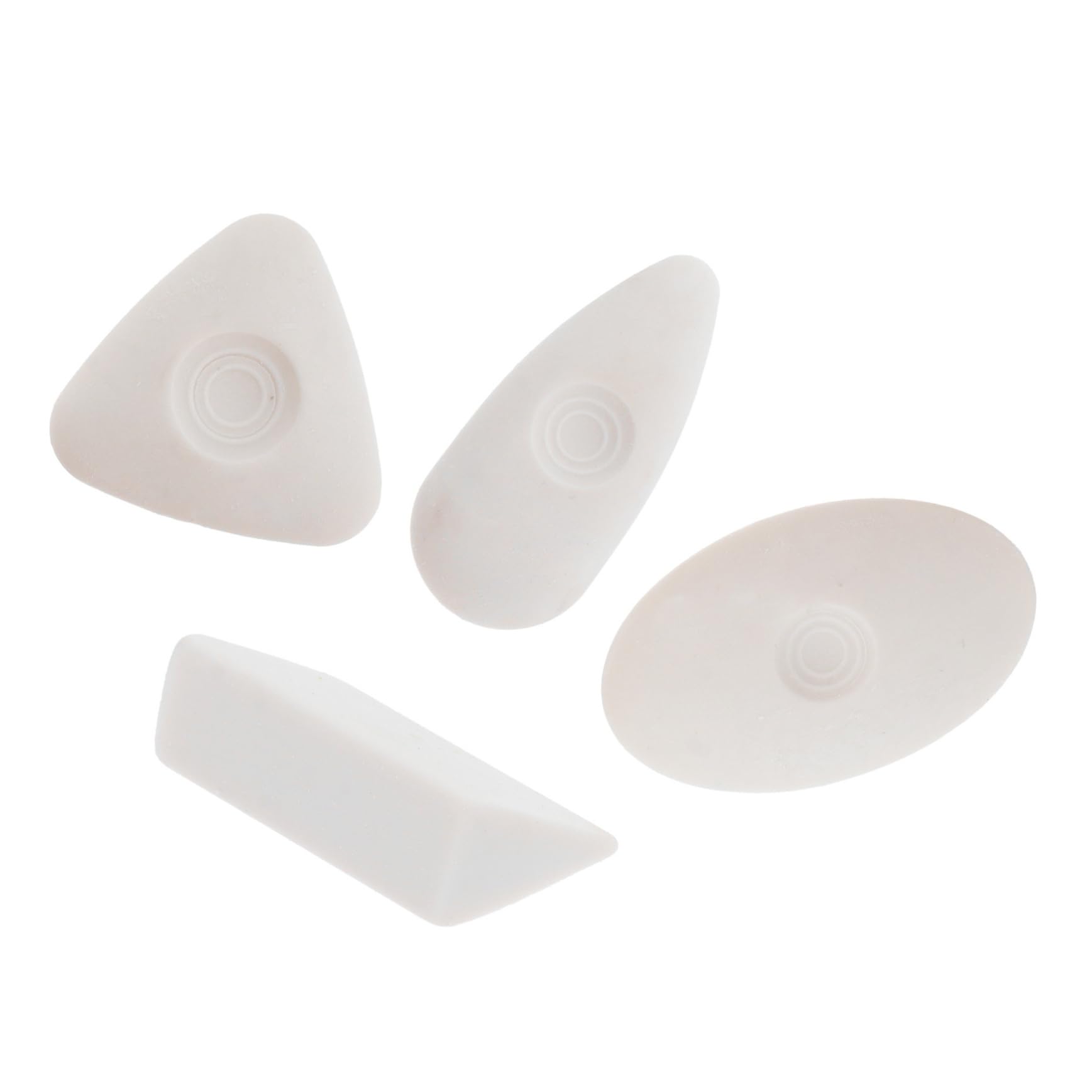 GRIRIW 4Pcs Drawing Erasers for Art Sketching Fun and Lightweight Art Supplies for School for Artists Easy Pencil Mark Removal